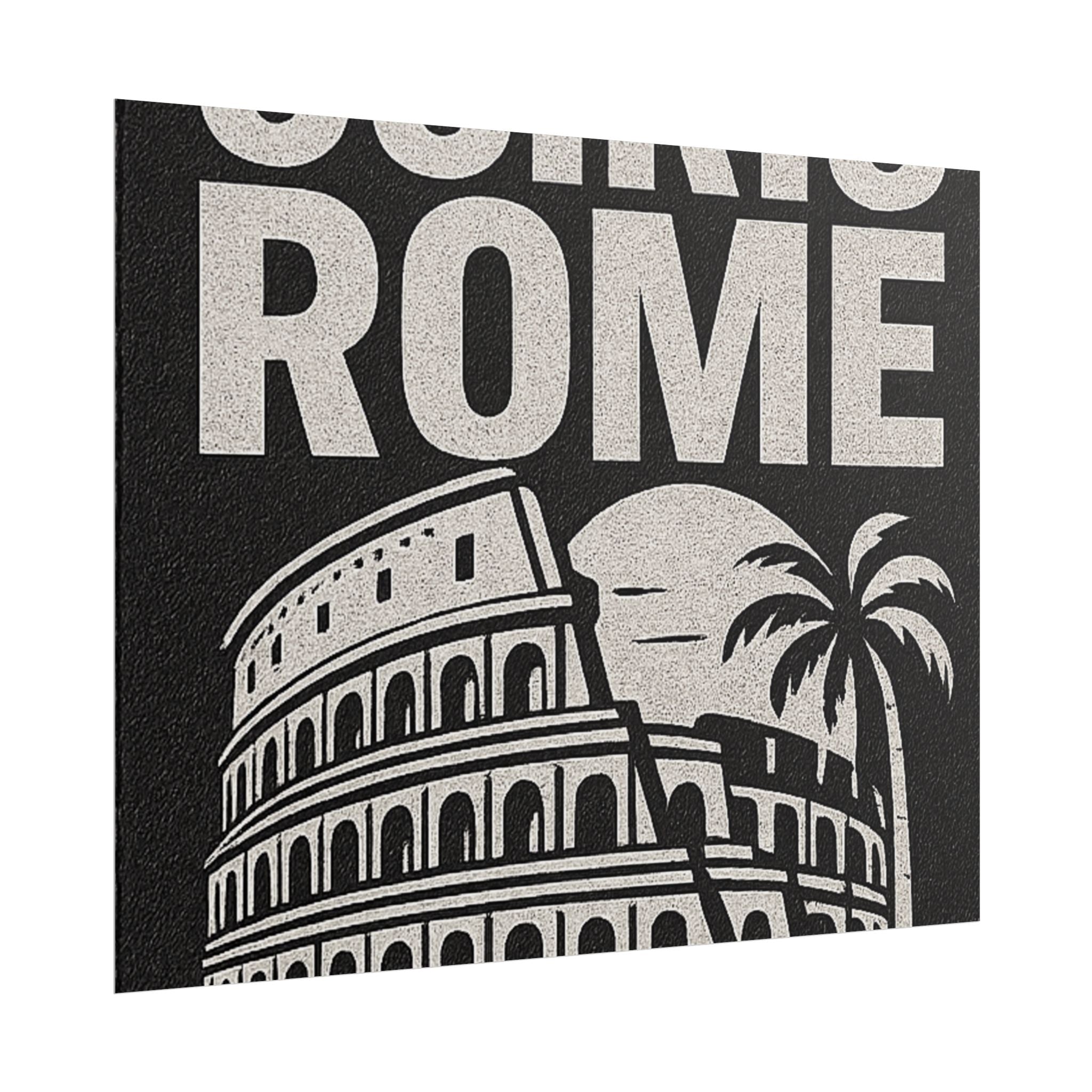 Rolled Poster — 'Osiris Rome Supply' Vintage Colosseum Travel Art