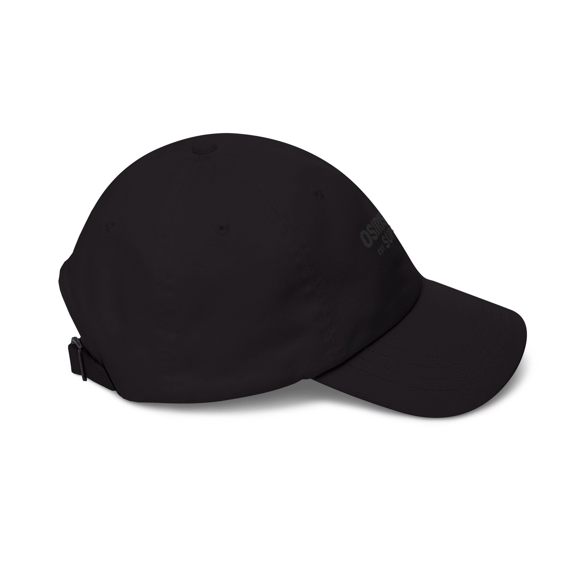 Osiris Rome Supply Embroidered Dad Cap — Classic White Baseball Hat