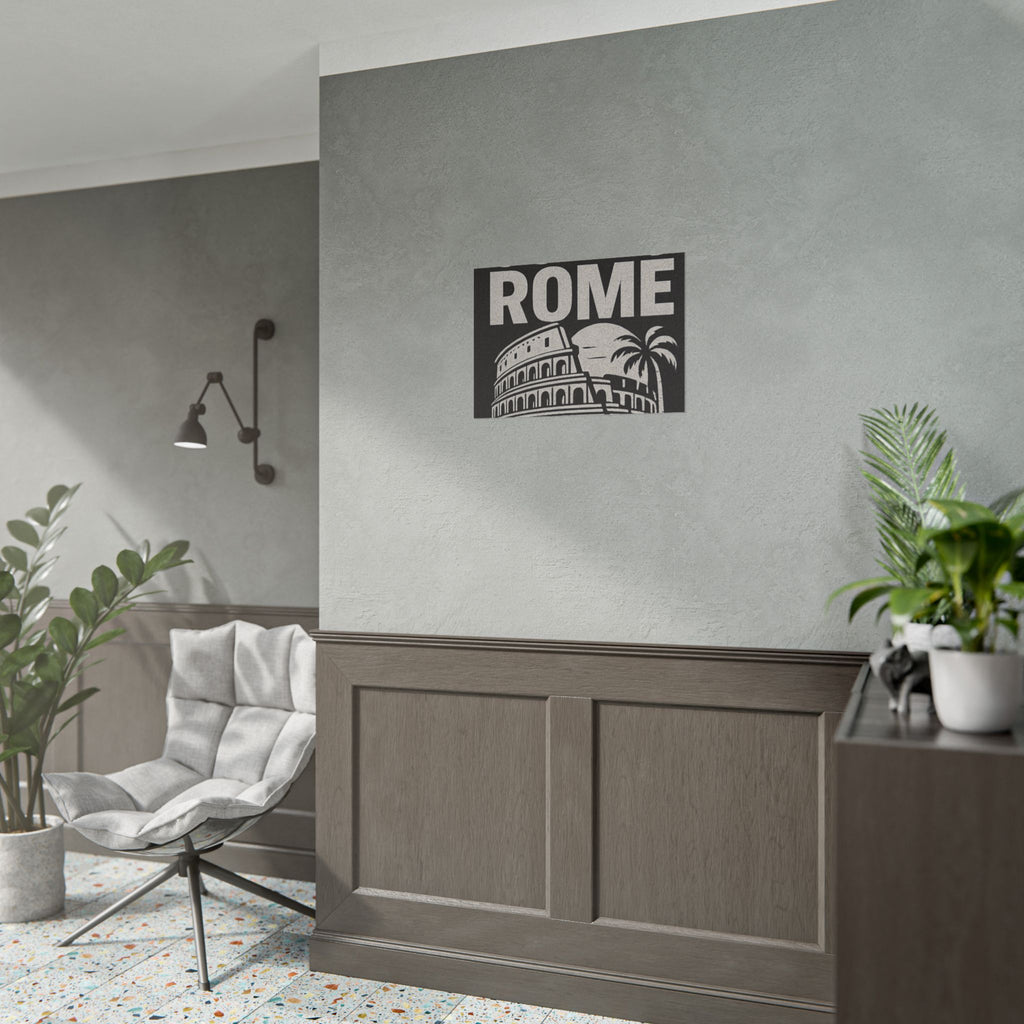 Rolled Poster — 'Osiris Rome Supply' Vintage Colosseum Travel Art