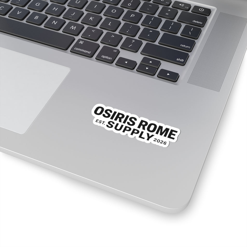 OSIRIS ROME SUPPLY Bold Logo Sticker - Kiss-Cut Vinyl Decal for Laptops & Gear