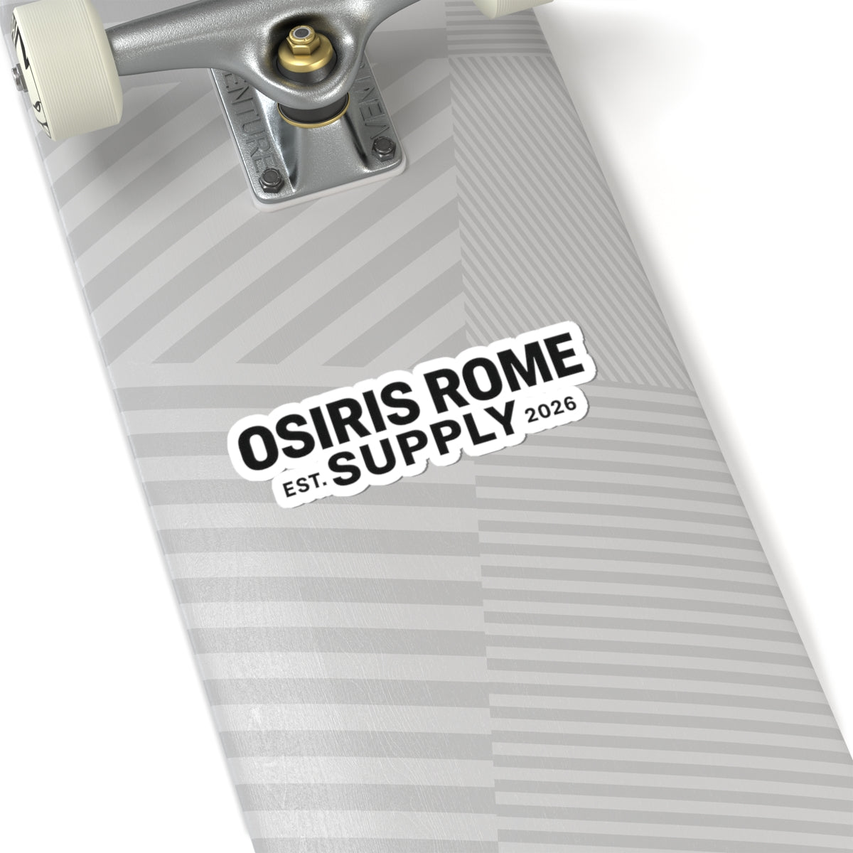 OSIRIS ROME SUPPLY Bold Logo Sticker - Kiss-Cut Vinyl Decal for Laptops & Gear