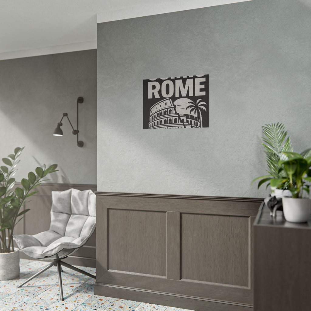 Rolled Poster — 'Osiris Rome Supply' Vintage Colosseum Travel Art