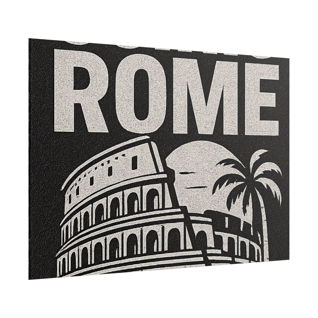 Rolled Poster — 'Osiris Rome Supply' Vintage Colosseum Travel Art