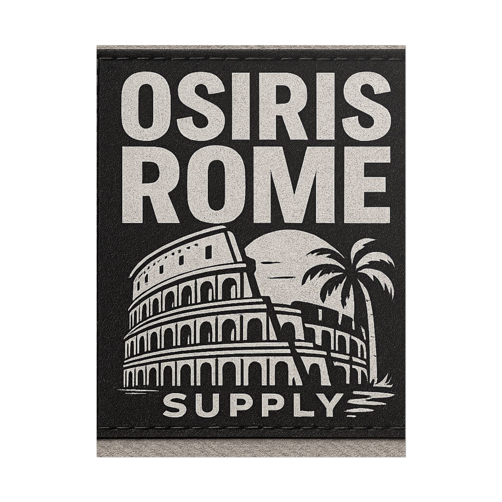 Rolled Poster — 'Osiris Rome Supply' Vintage Colosseum Travel Art