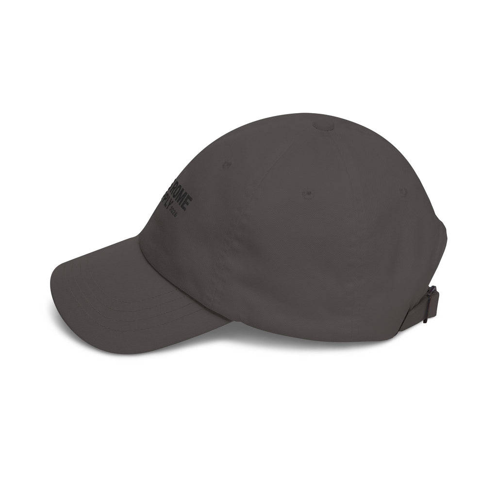 Osiris Rome Supply Embroidered Dad Cap — Classic White Baseball Hat