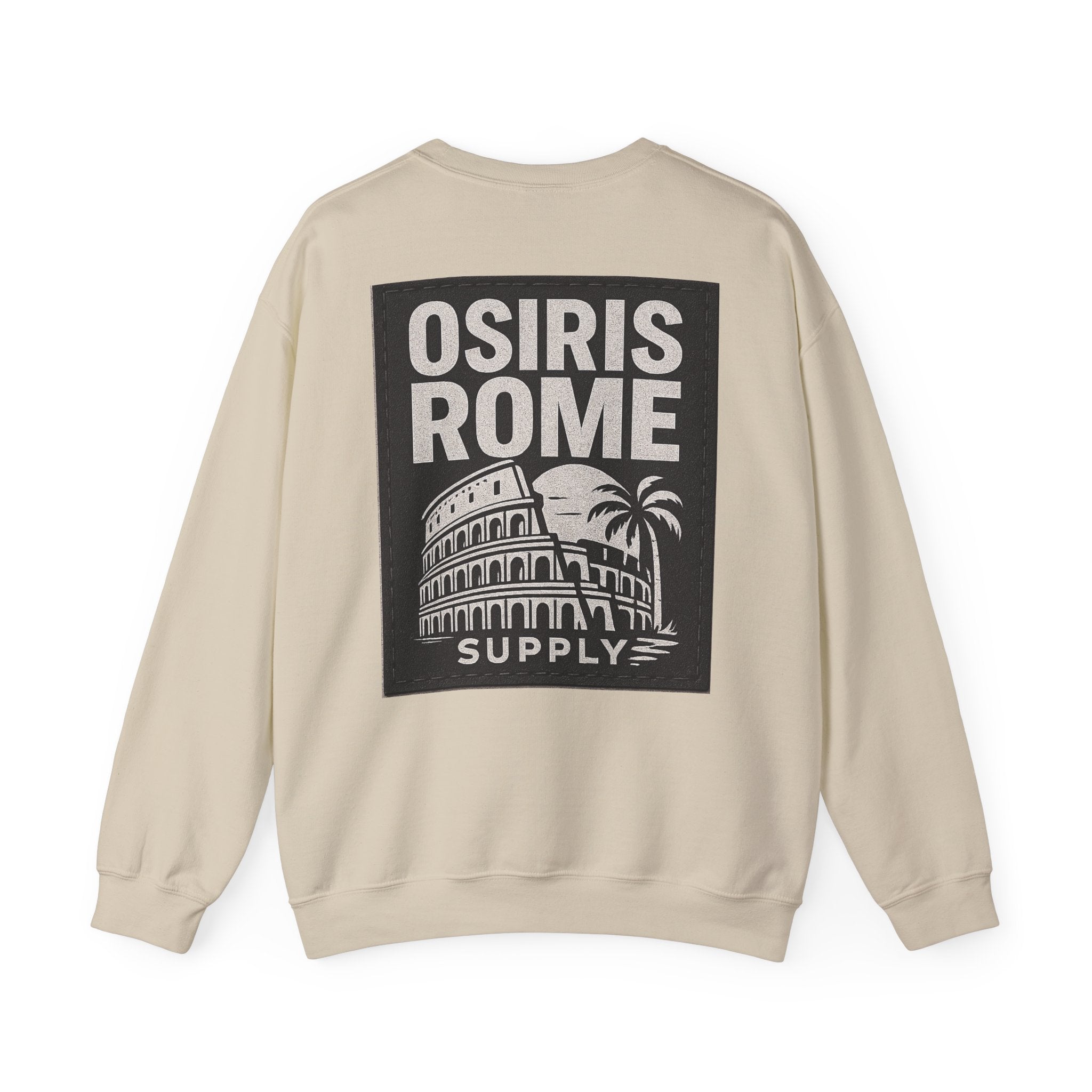 Osiris Rome Supply Crewneck Sweatshirt – Vintage Colosseum Graphic