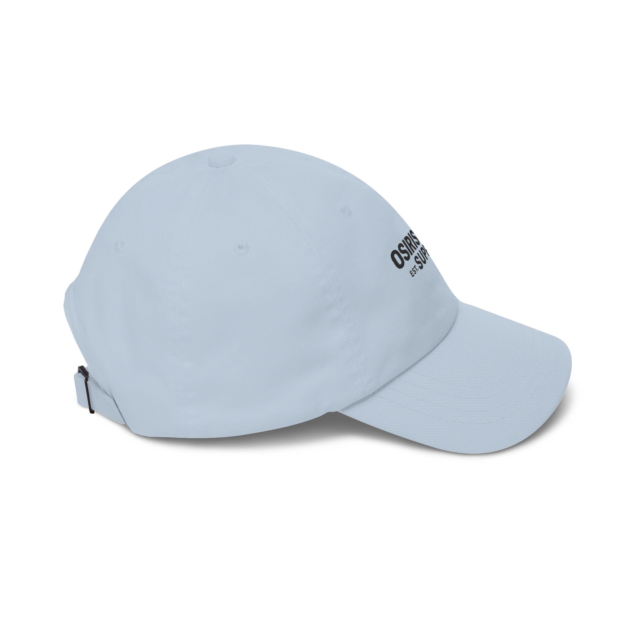 Osiris Rome Supply Embroidered Dad Cap — Classic White Baseball Hat