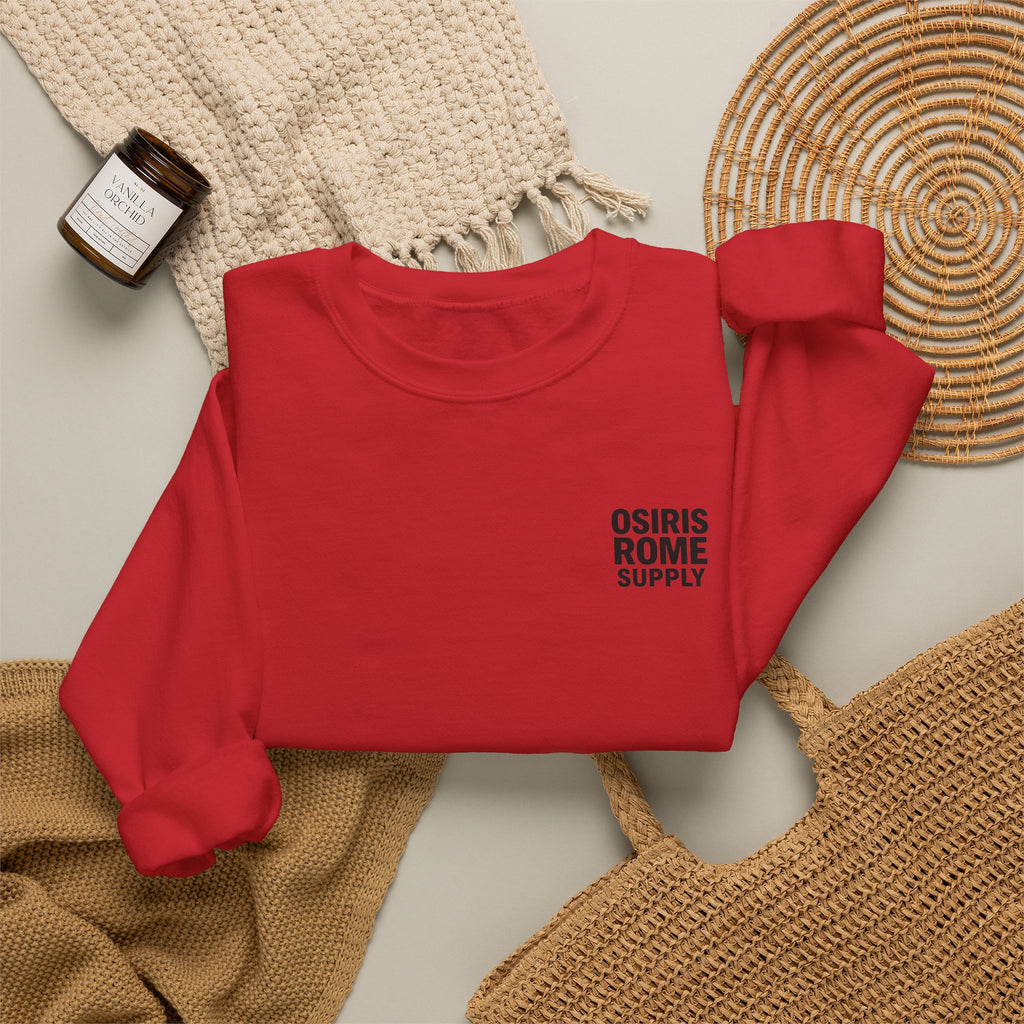 Osiris Rome Supply Crewneck Sweatshirt – Vintage Colosseum Graphic