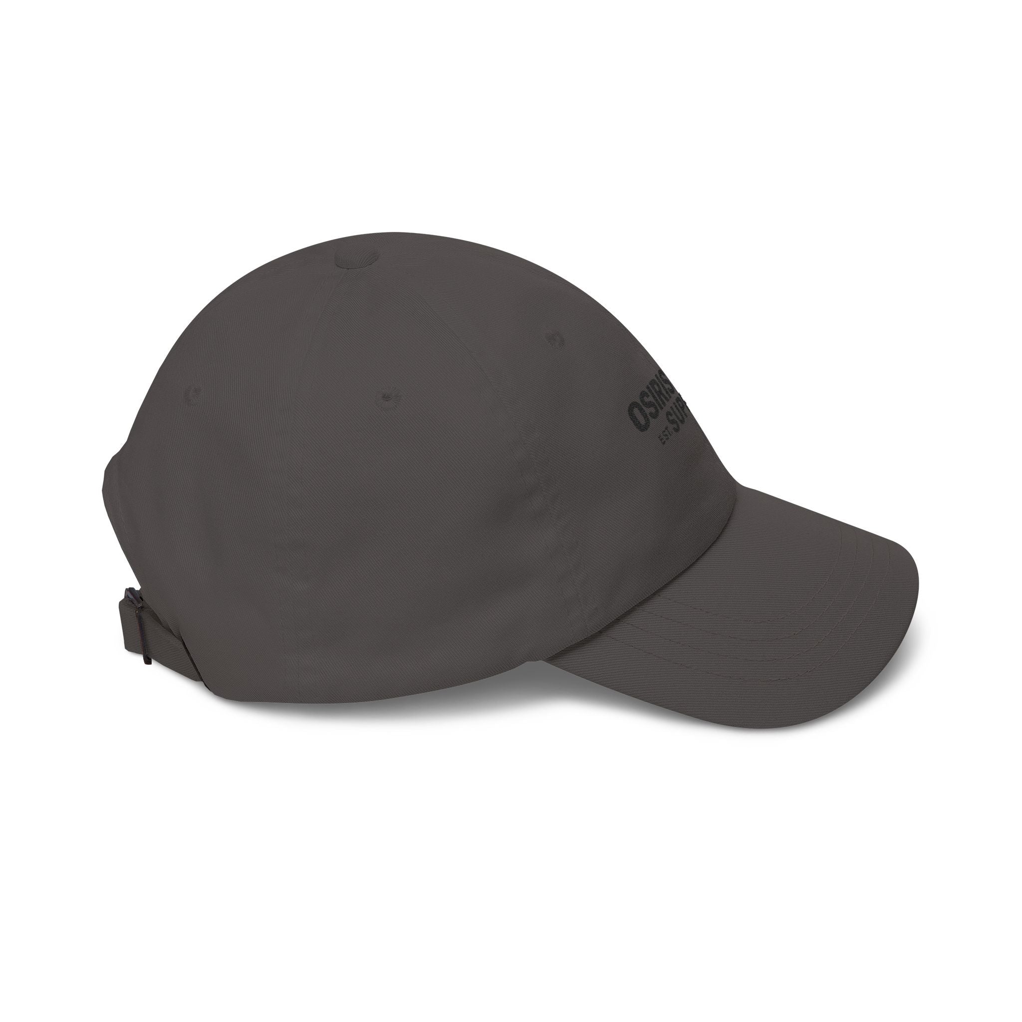 Osiris Rome Supply Embroidered Dad Cap — Classic White Baseball Hat