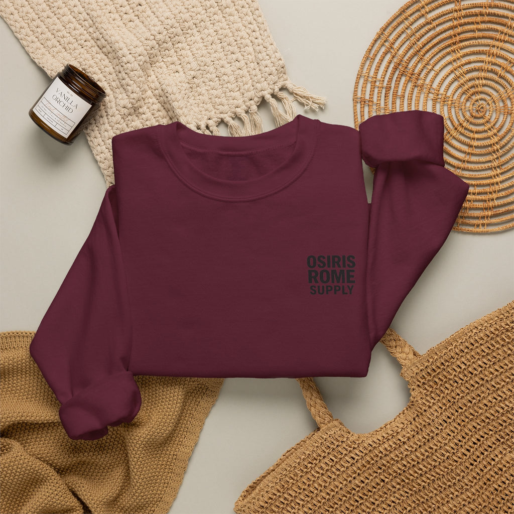 Osiris Rome Supply Crewneck Sweatshirt – Vintage Colosseum Graphic