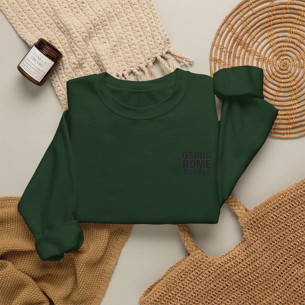 Osiris Rome Supply Crewneck Sweatshirt – Vintage Colosseum Graphic