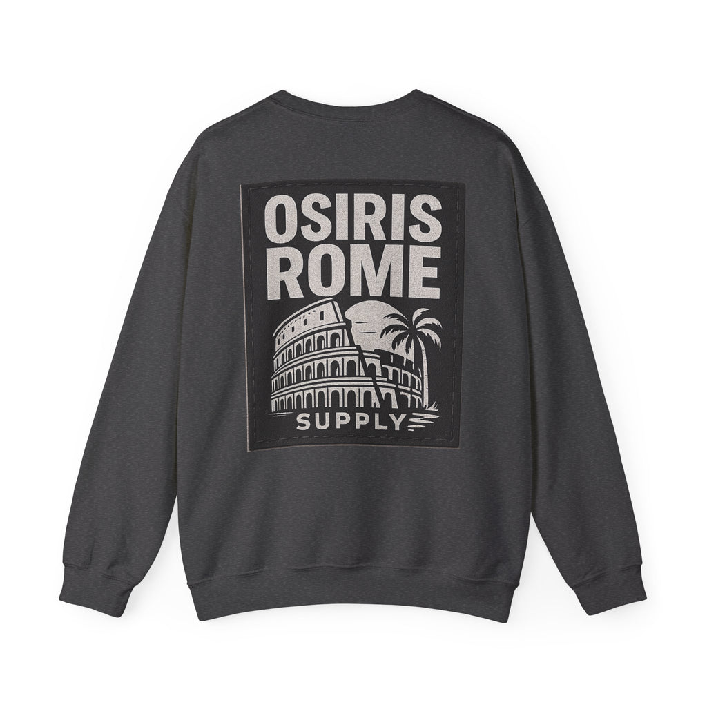 Osiris Rome Supply Crewneck Sweatshirt – Vintage Colosseum Graphic