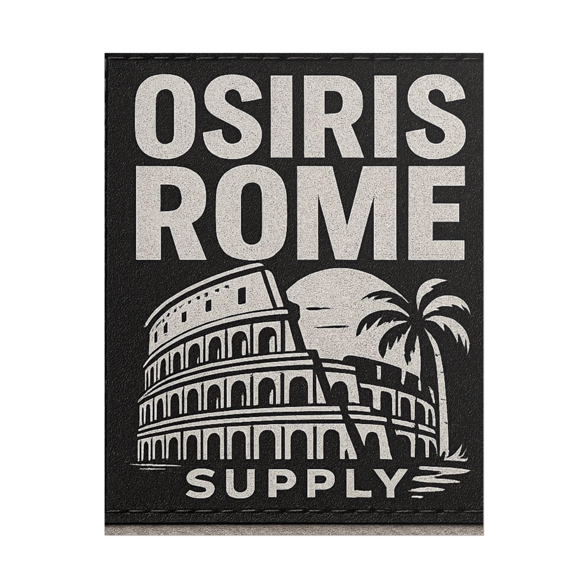 Rolled Poster — 'Osiris Rome Supply' Vintage Colosseum Travel Art