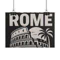 Rolled Poster — 'Osiris Rome Supply' Vintage Colosseum Travel Art