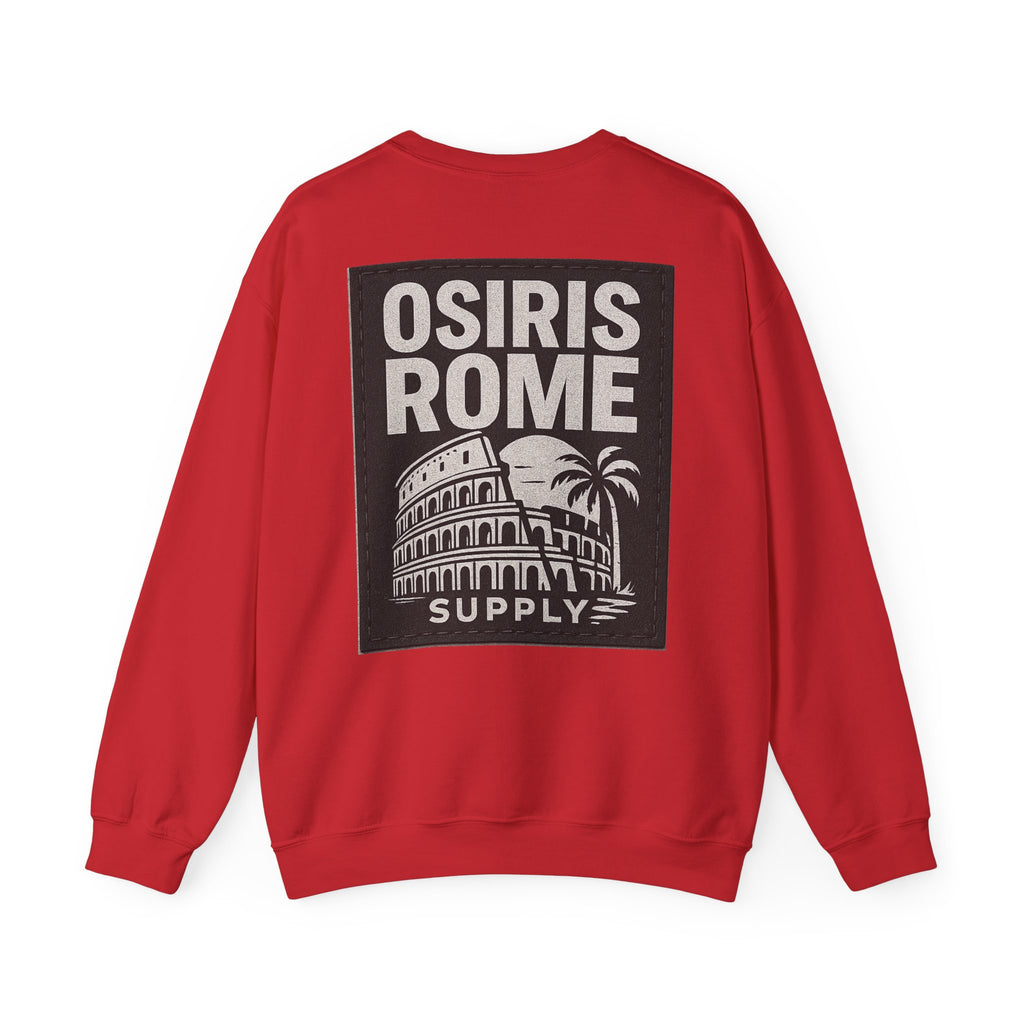 Osiris Rome Supply Crewneck Sweatshirt – Vintage Colosseum Graphic