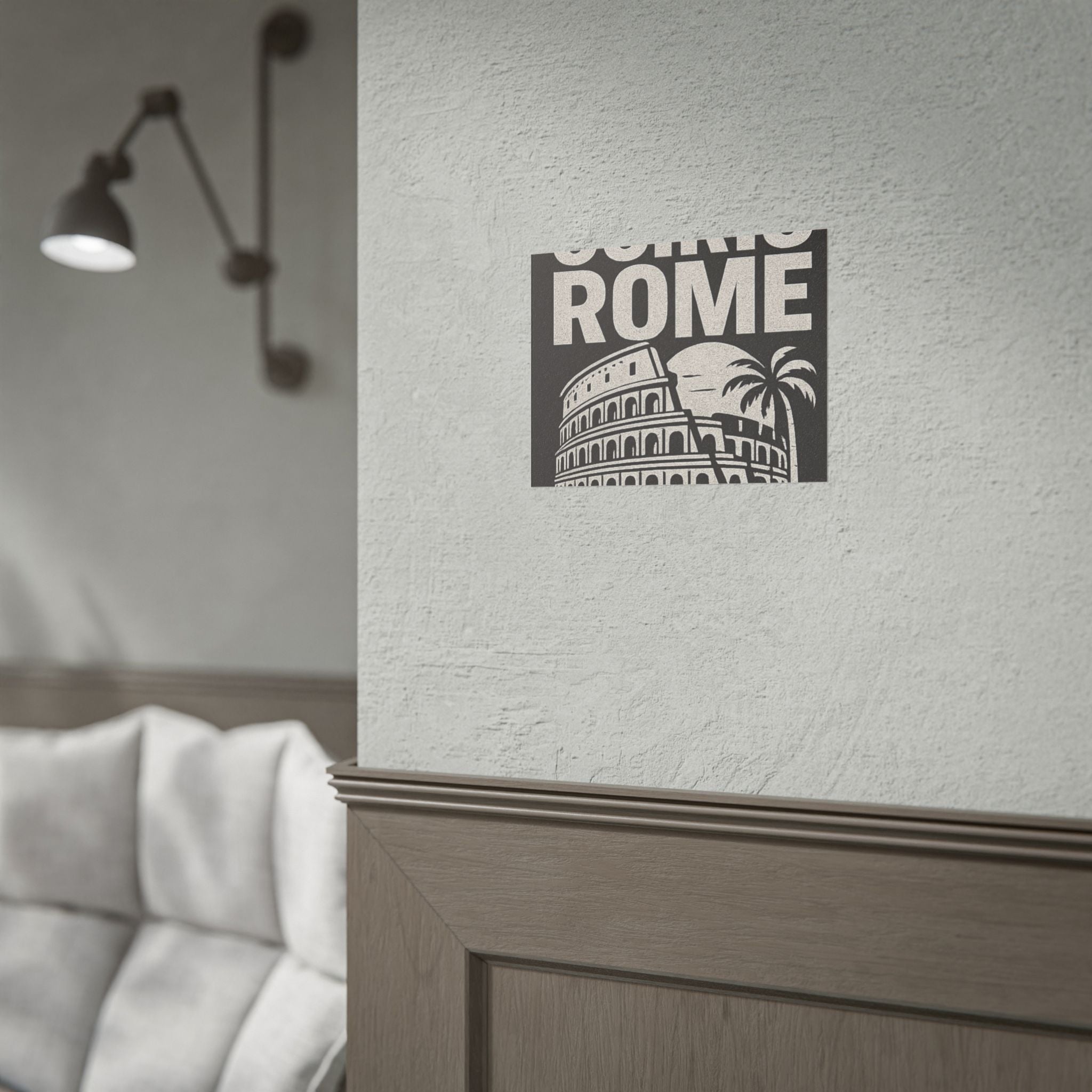 Rolled Poster — 'Osiris Rome Supply' Vintage Colosseum Travel Art