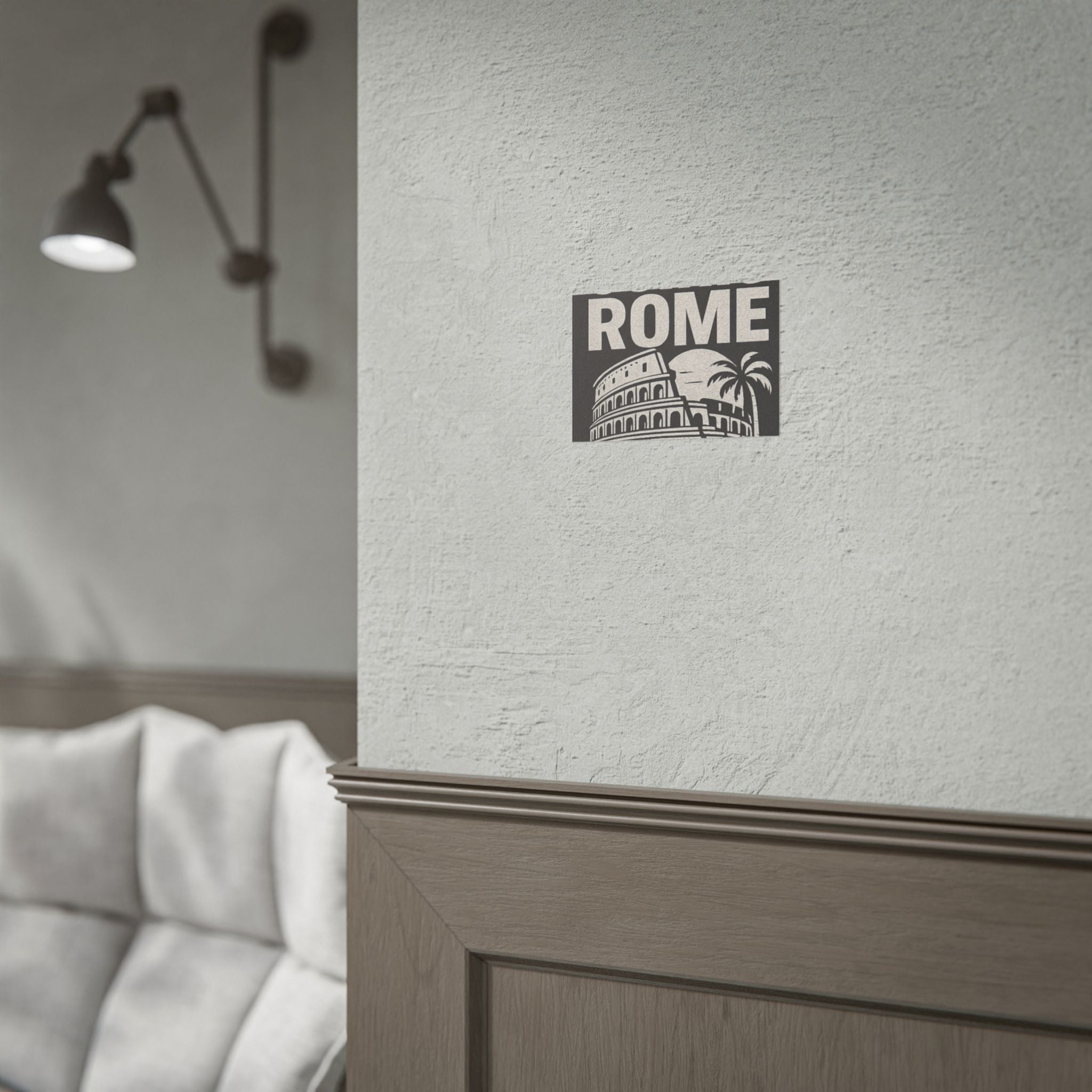 Rolled Poster — 'Osiris Rome Supply' Vintage Colosseum Travel Art