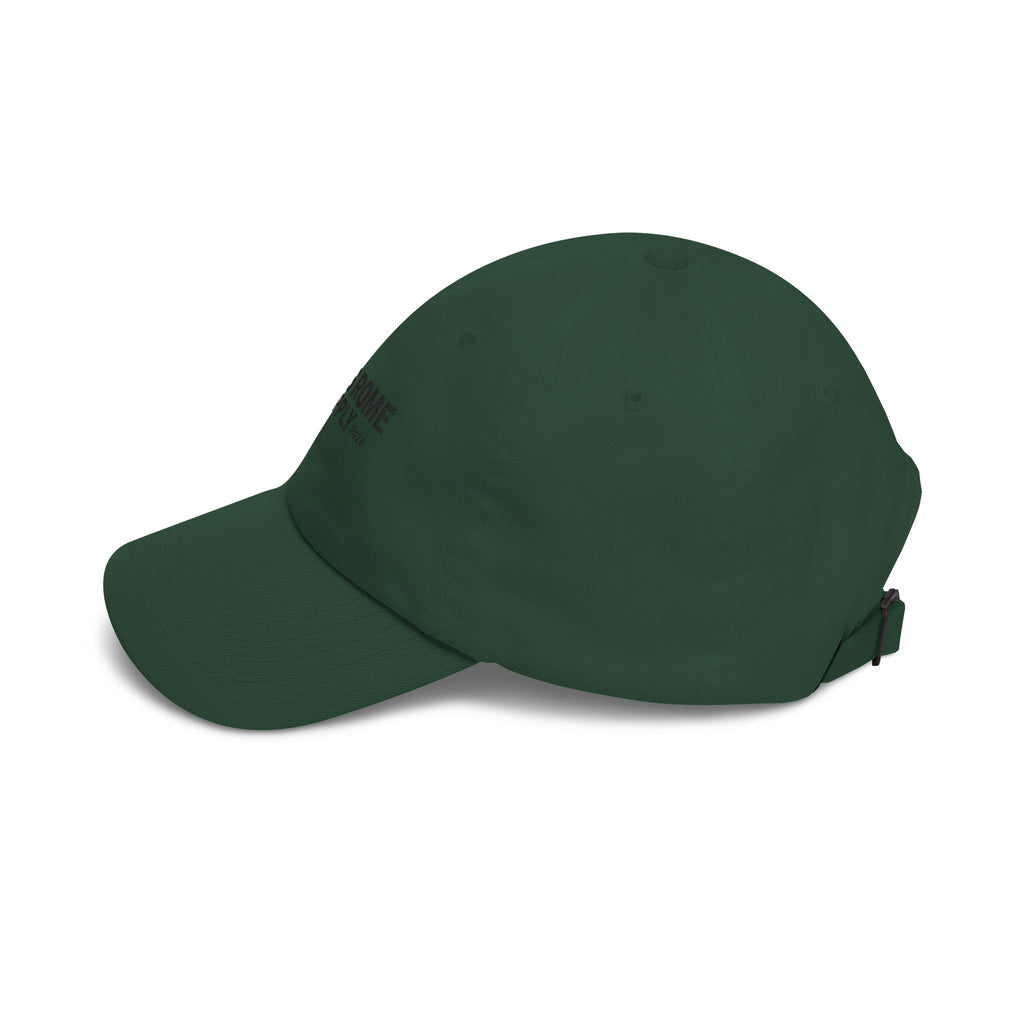 Osiris Rome Supply Embroidered Dad Cap — Classic White Baseball Hat