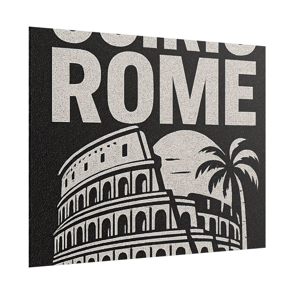 Rolled Poster — 'Osiris Rome Supply' Vintage Colosseum Travel Art
