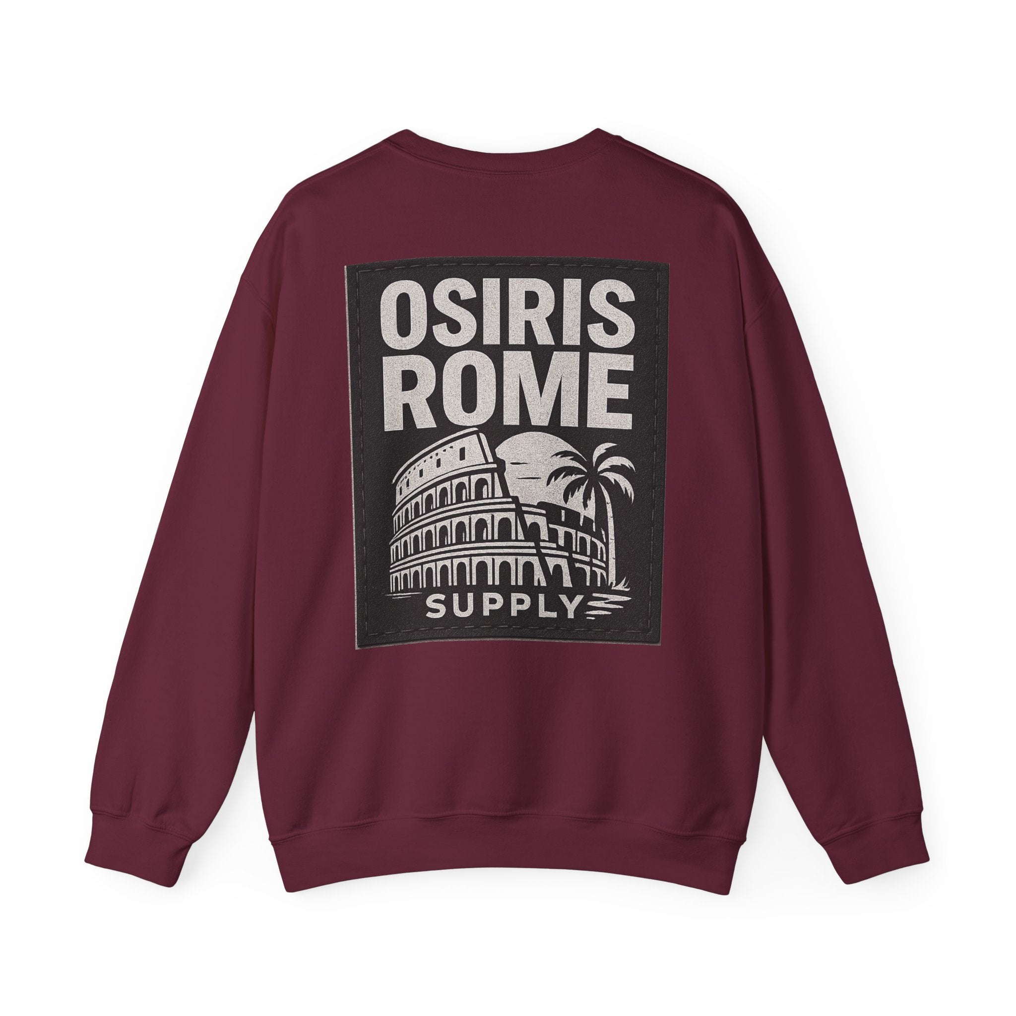 Osiris Rome Supply Crewneck Sweatshirt – Vintage Colosseum Graphic