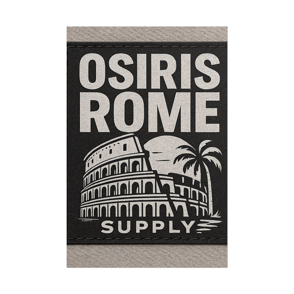 Rolled Poster — 'Osiris Rome Supply' Vintage Colosseum Travel Art