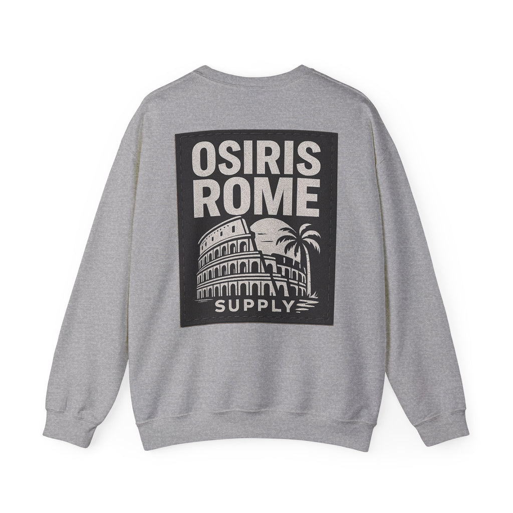 Osiris Rome Supply Crewneck Sweatshirt – Vintage Colosseum Graphic