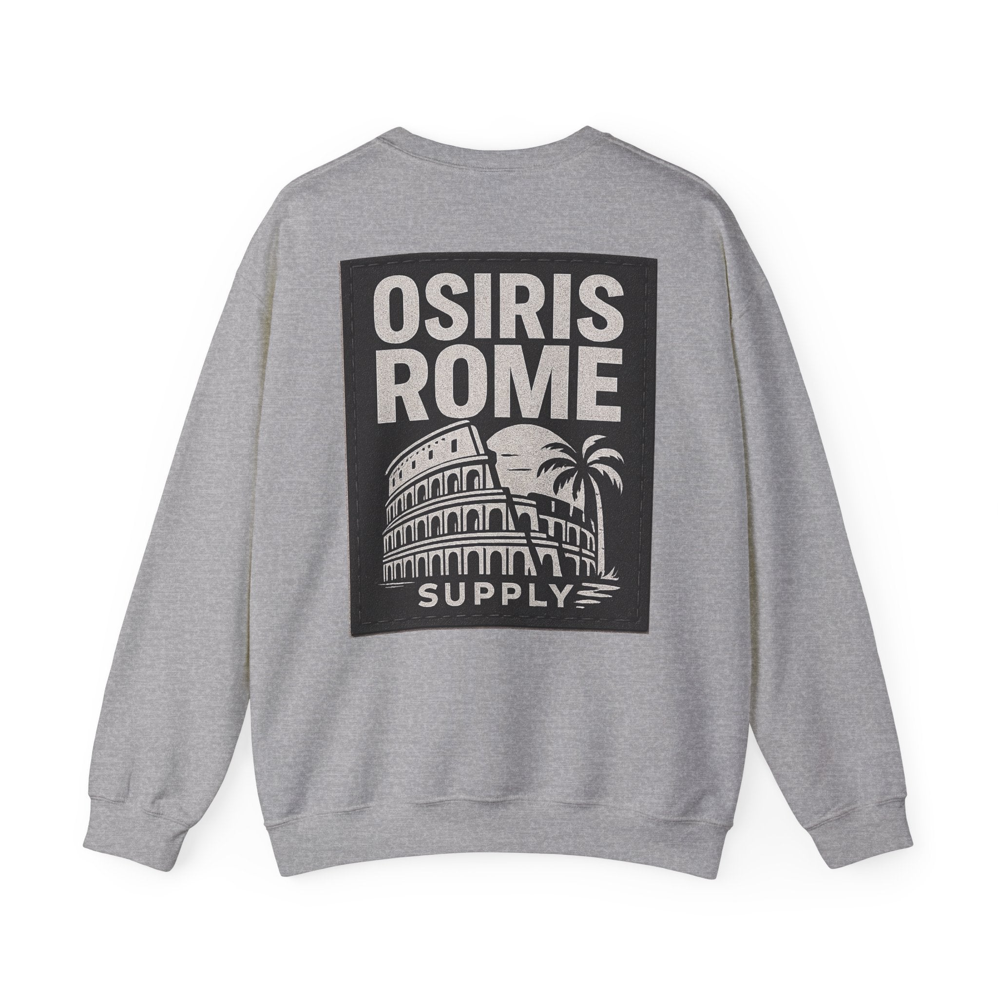 Osiris Rome Supply Crewneck Sweatshirt – Vintage Colosseum Graphic