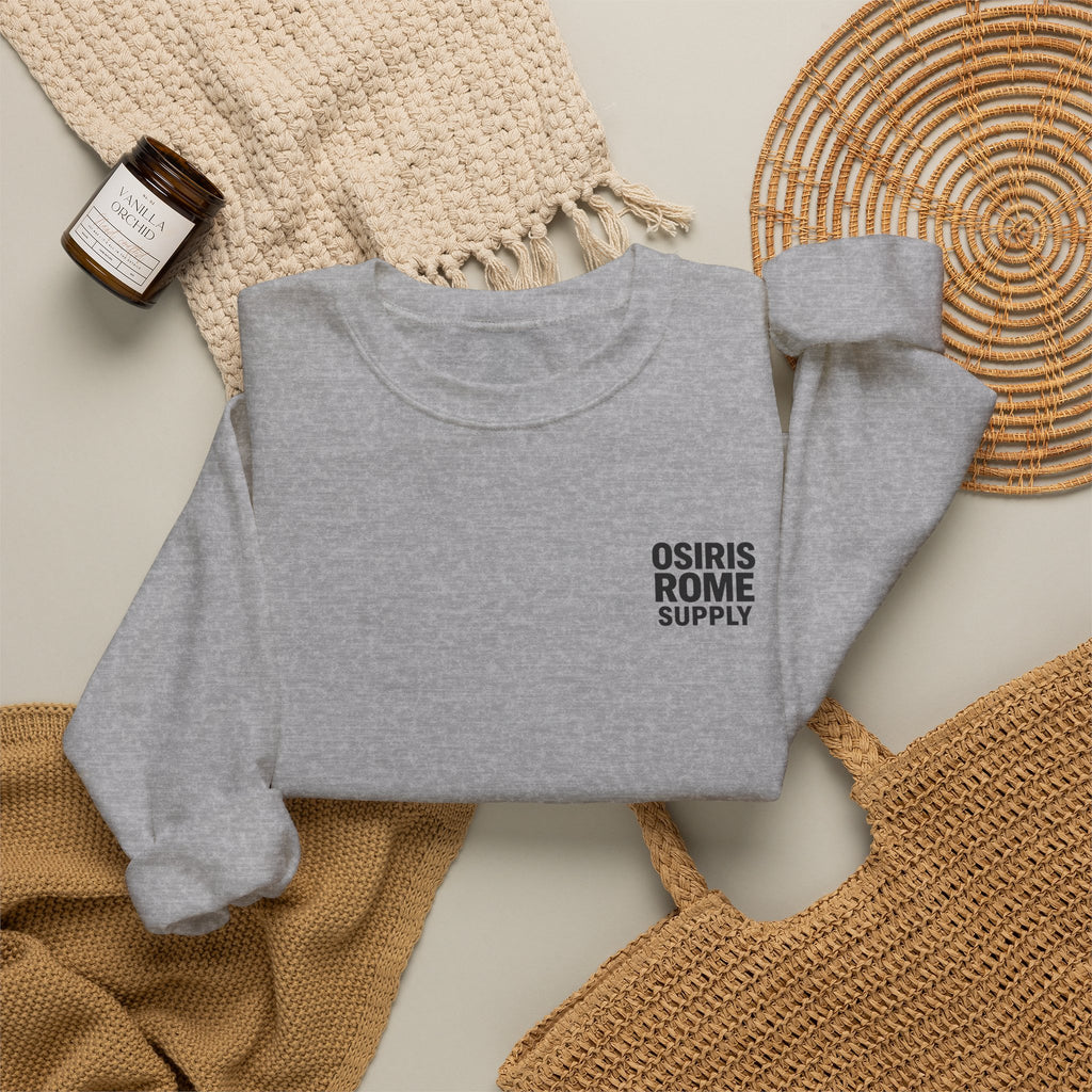 Osiris Rome Supply Crewneck Sweatshirt – Vintage Colosseum Graphic