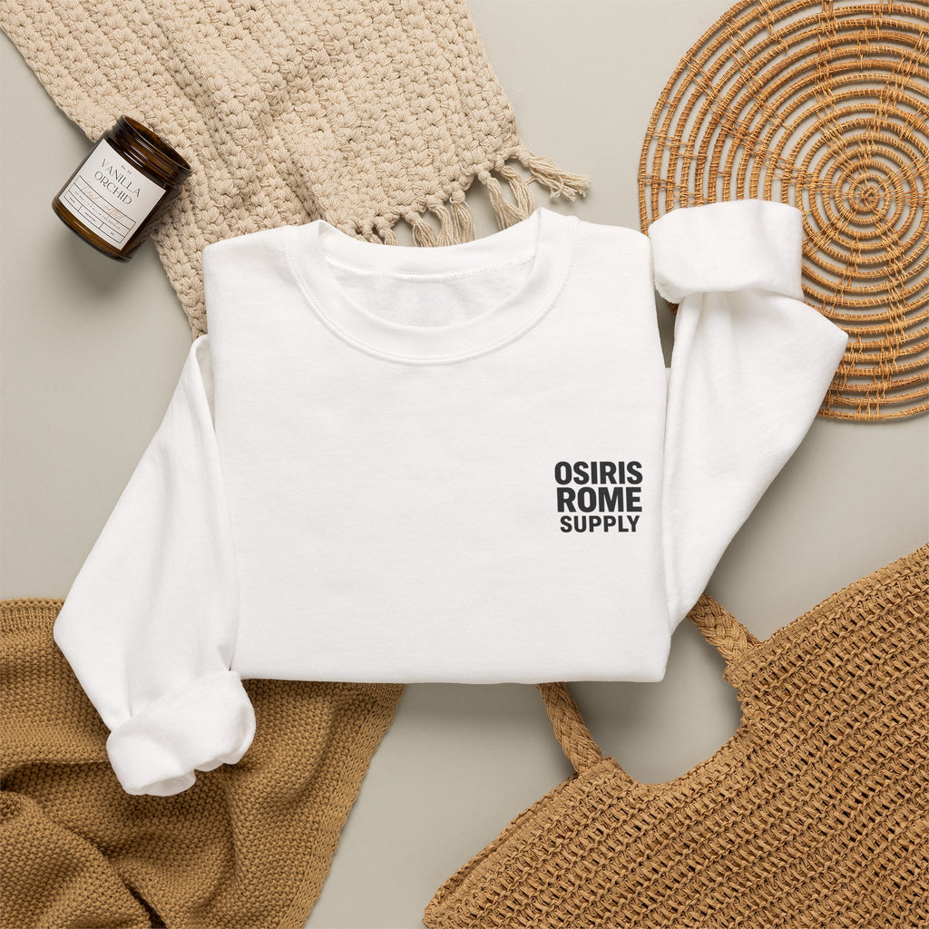 Osiris Rome Supply Crewneck Sweatshirt – Vintage Colosseum Graphic