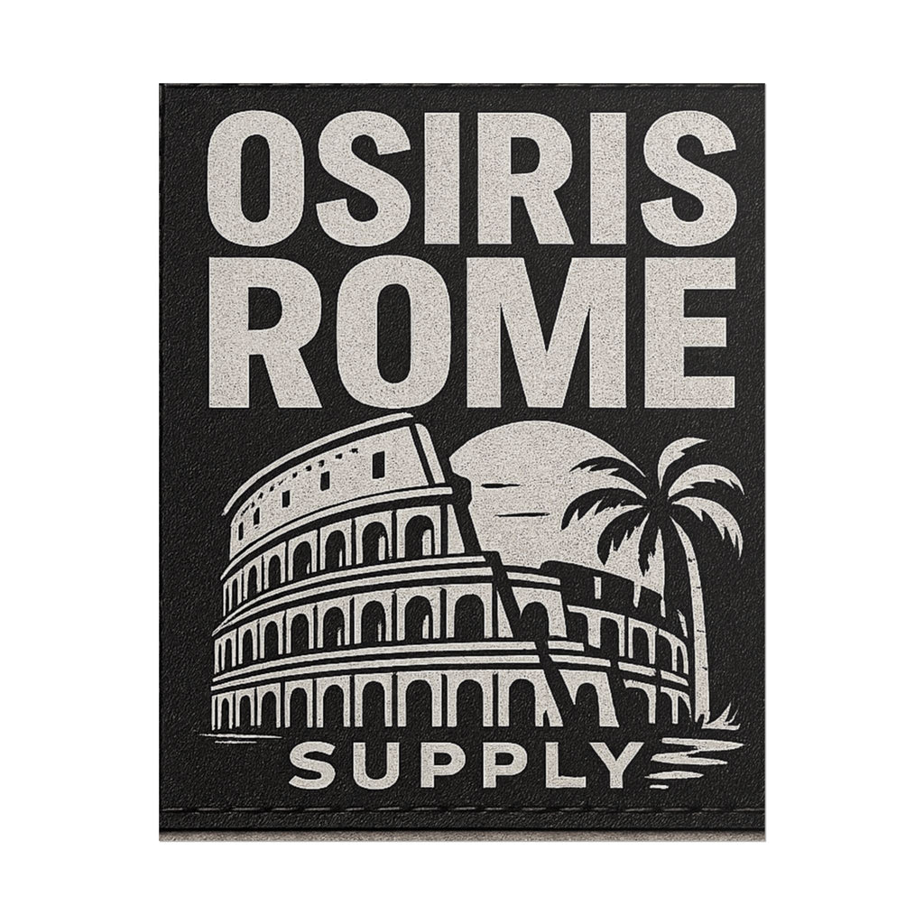 Rolled Poster — 'Osiris Rome Supply' Vintage Colosseum Travel Art