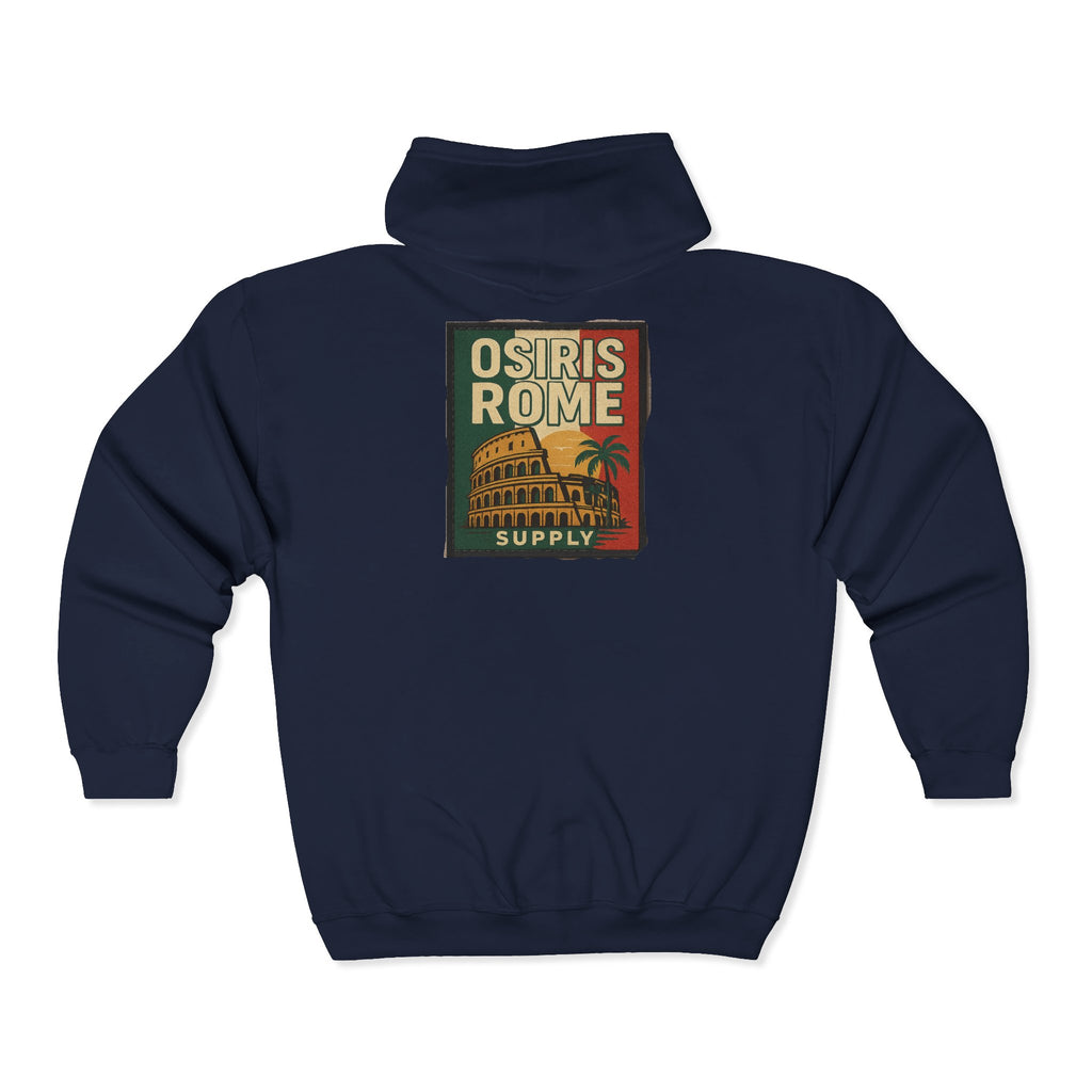 Osiris Rome Supply Retro Colosseum Full-Zip Hoodie