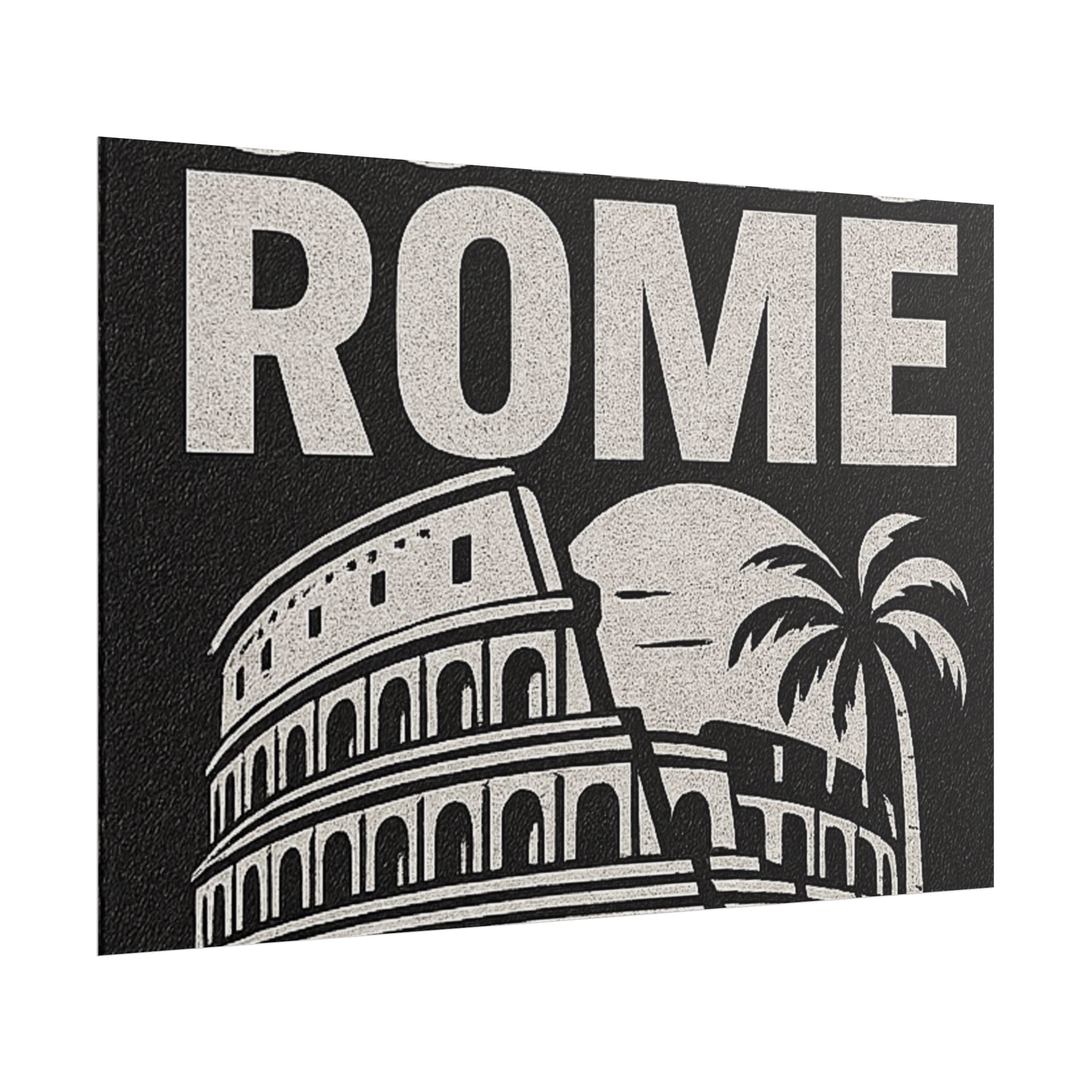 Rolled Poster — 'Osiris Rome Supply' Vintage Colosseum Travel Art