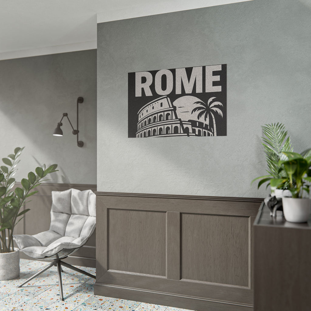 Rolled Poster — 'Osiris Rome Supply' Vintage Colosseum Travel Art