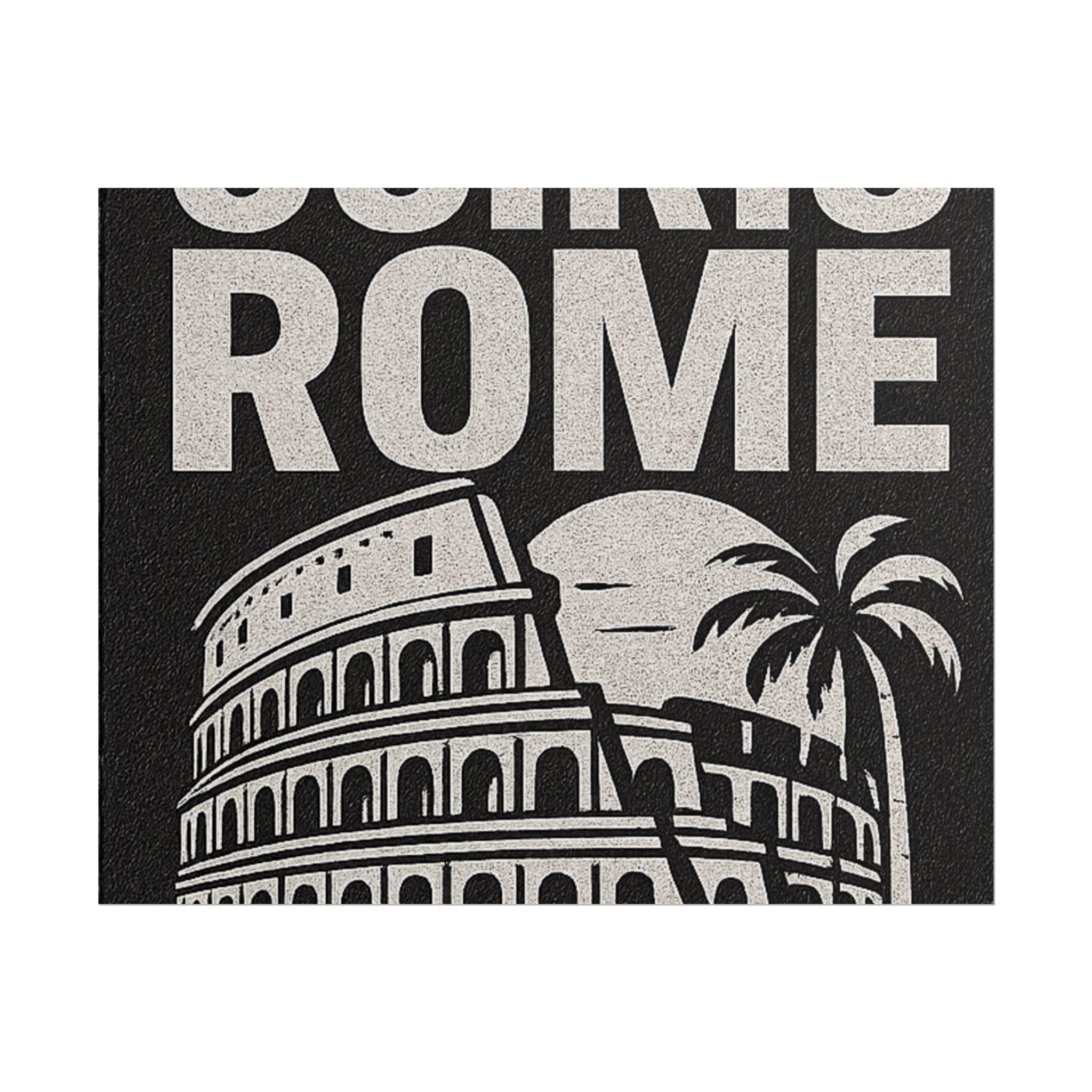 Rolled Poster — 'Osiris Rome Supply' Vintage Colosseum Travel Art