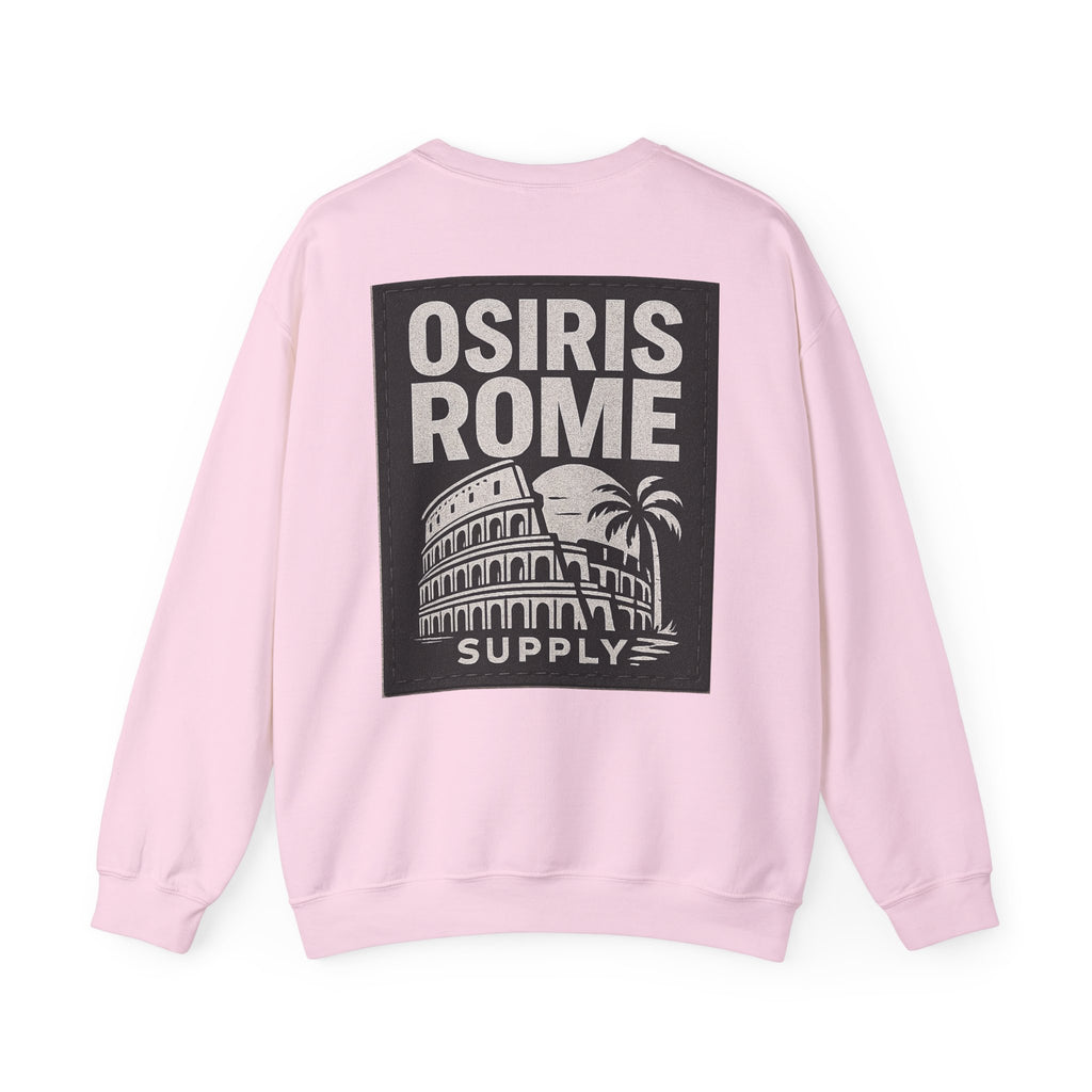 Osiris Rome Supply Crewneck Sweatshirt – Vintage Colosseum Graphic