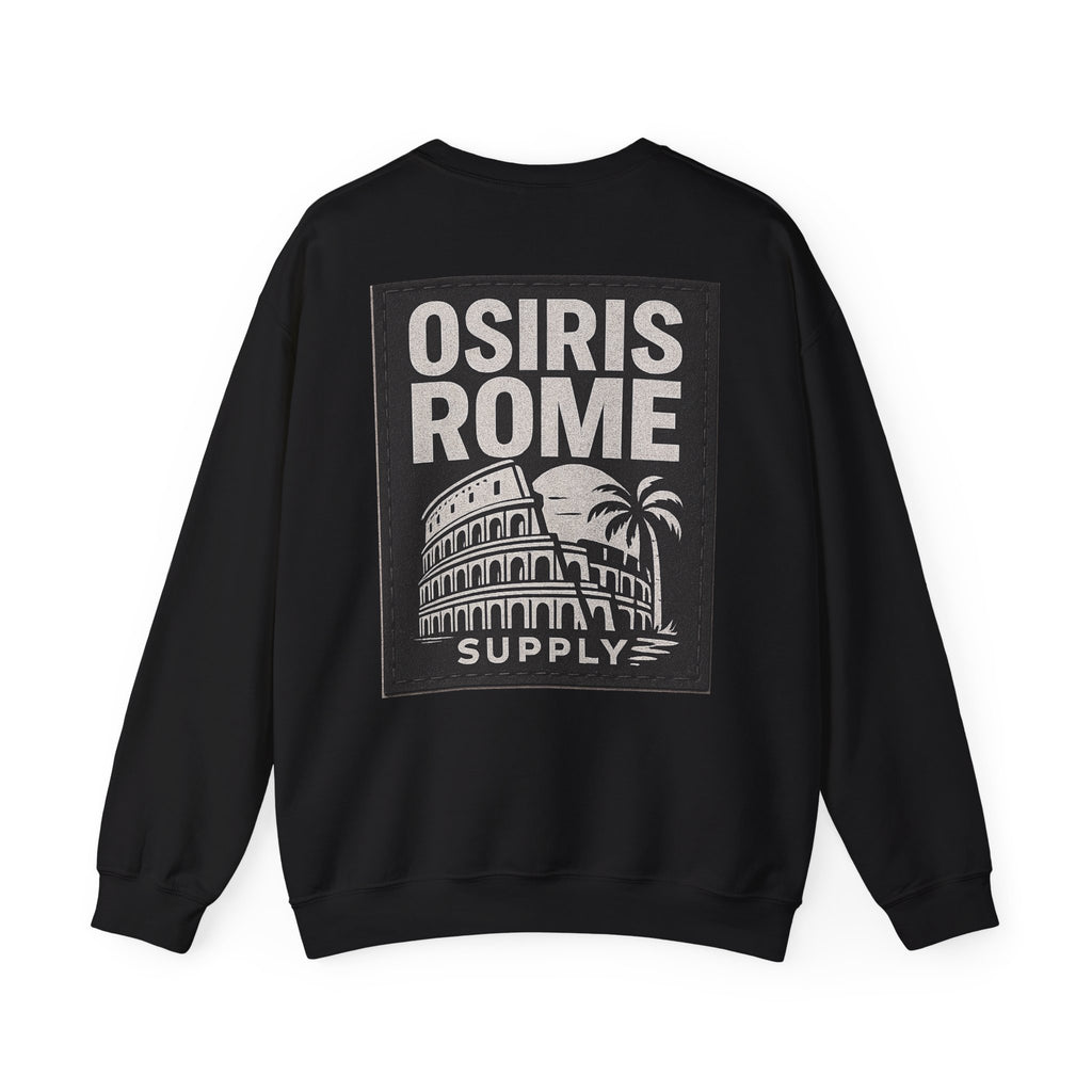 Osiris Rome Supply Crewneck Sweatshirt – Vintage Colosseum Graphic