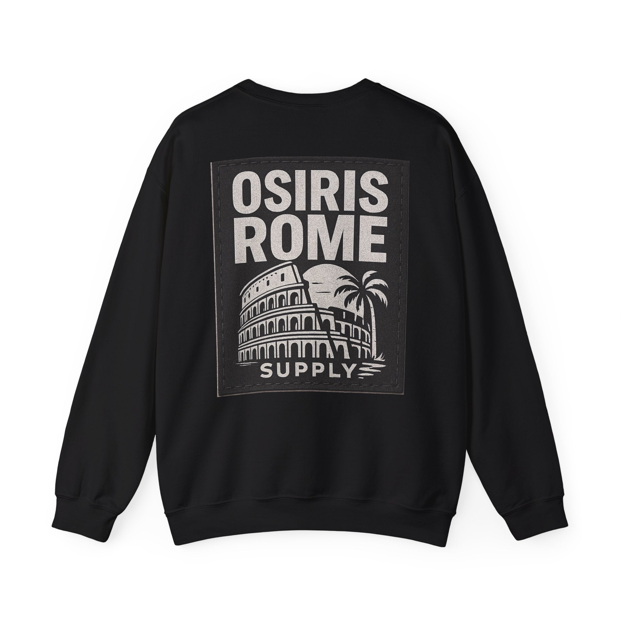 Osiris Rome Supply Crewneck Sweatshirt – Vintage Colosseum Graphic