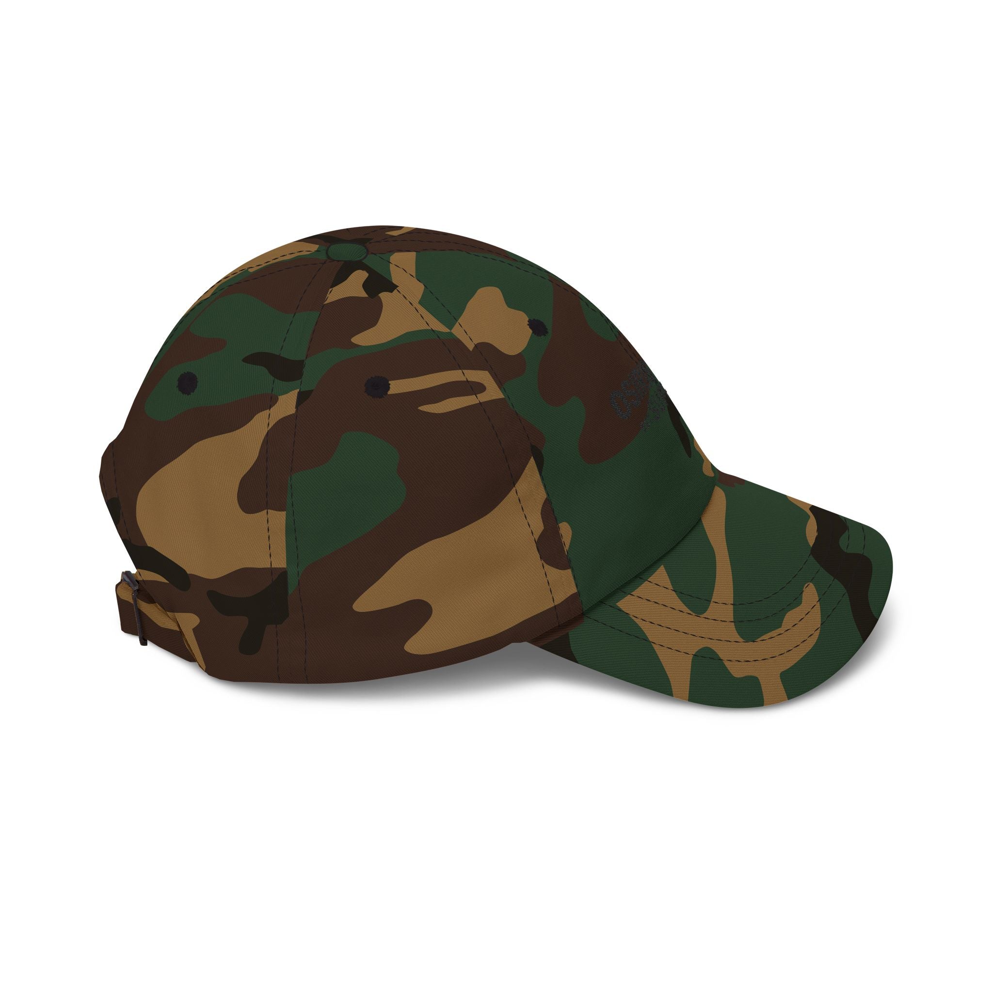 Osiris Rome Supply Embroidered Dad Cap — Classic White Baseball Hat