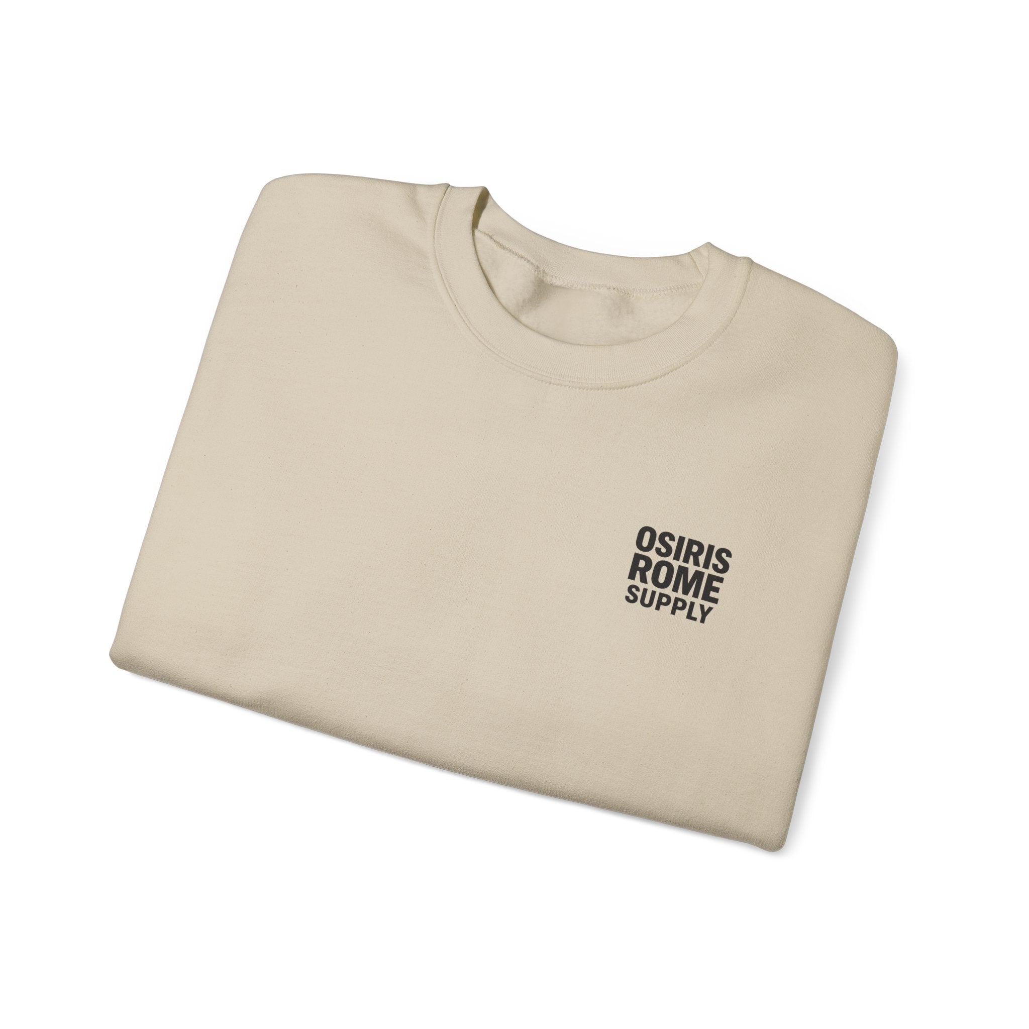 Osiris Rome Supply Crewneck Sweatshirt – Vintage Colosseum Graphic