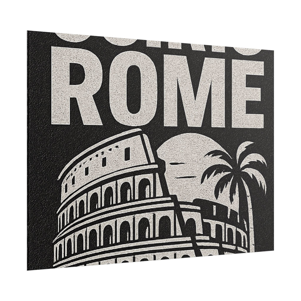 Rolled Poster — 'Osiris Rome Supply' Vintage Colosseum Travel Art