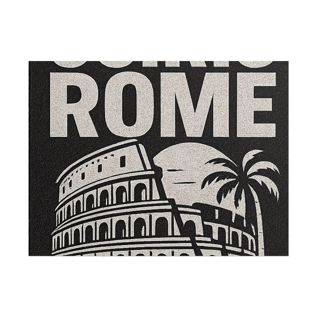 Rolled Poster — 'Osiris Rome Supply' Vintage Colosseum Travel Art